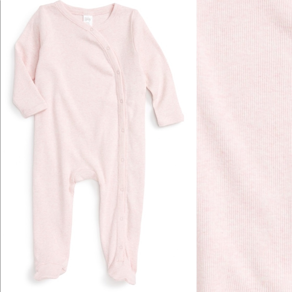 Nordstrom Baby ribbed footie